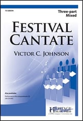 Festival Cantate Three-Part Mixed choral sheet music cover